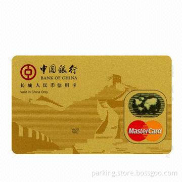 Bank Card, Measures 85.5x54x0.76mm